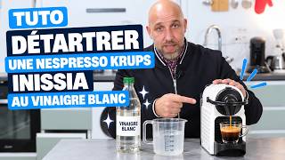 Comment détartrer une Nespresso Krups avec du vinaigre blanc ?