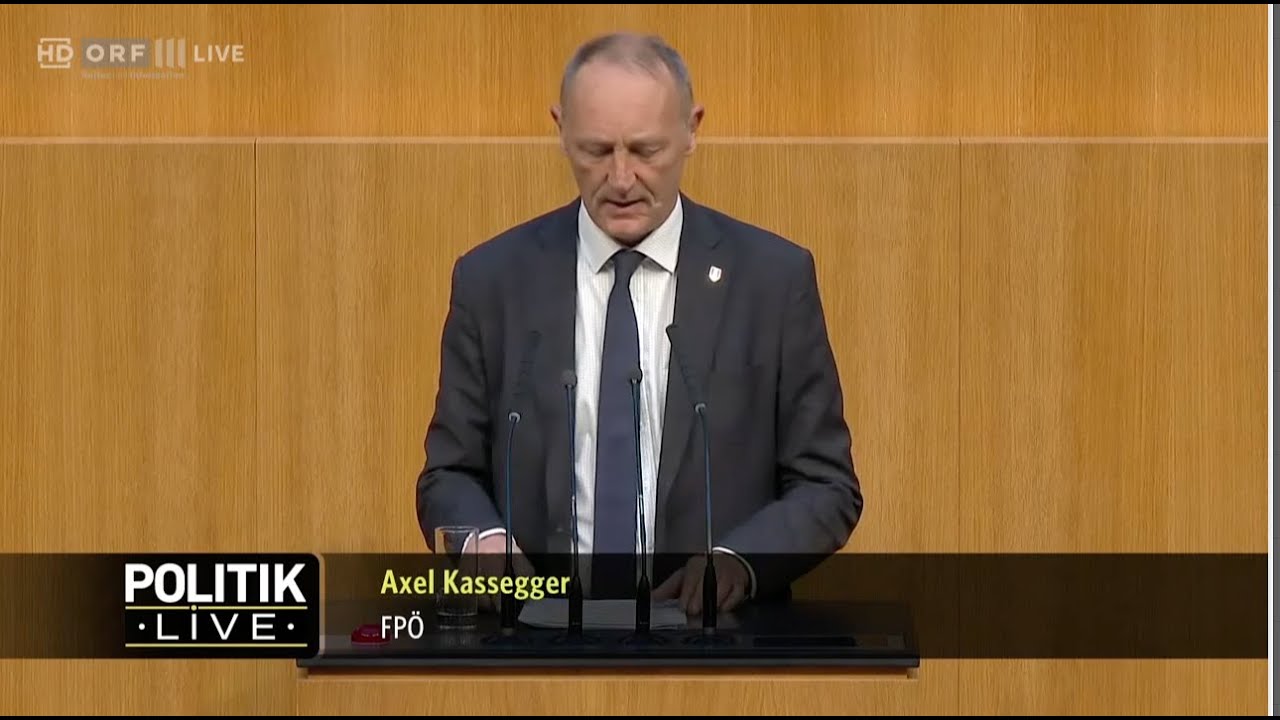 Axel Kassegger - 5-Punkte-Plan zum Schutz der Neutralität - 12.12.2025