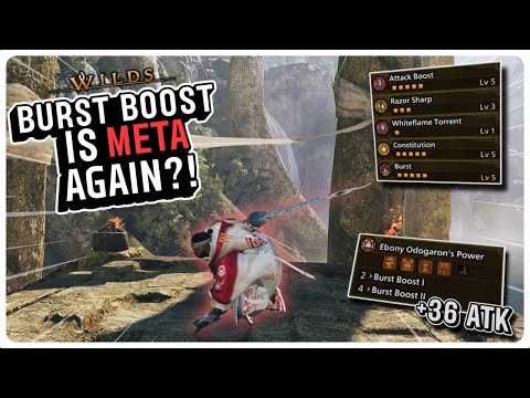 Burst Boost is INSANE Now! Max DPS Build in Monster Hunter Wilds