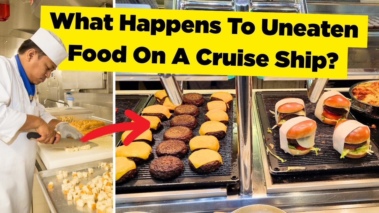 What Happens To The Uneaten Food On Cruise Ship Buffets