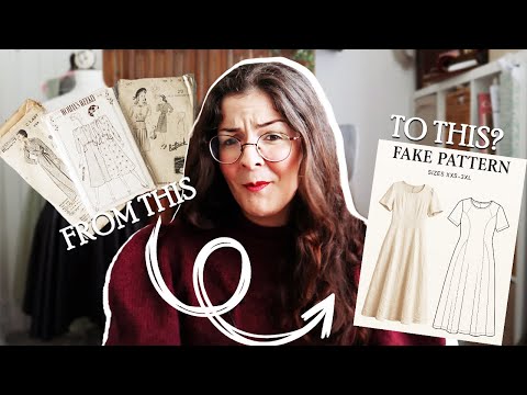 What is going on with AI sewing patterns? + 10 small pattern company recommendations!