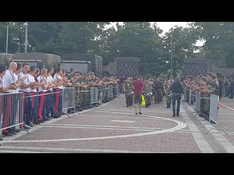 6 juli 2018 Van Ghent Kazerne Rotterdam binnenkomst korporaals opleiding