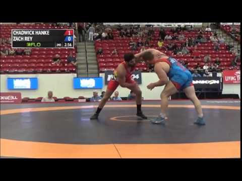 125 kg QF - Chadwick Hanke (TMWC) vs Zach Rey (LVAC)