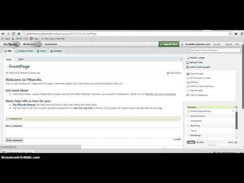 PBworks Introduction