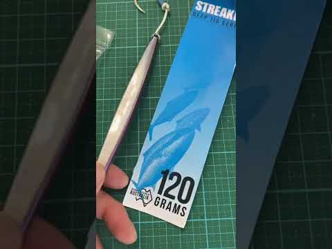 Nomad Streaker Metal Jig for Black Seabass, Bluefish, Mahi, ribbon fish