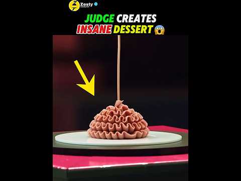 Judge Creates INSANE Dessert 🤯⁉️ #masterchef