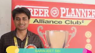 Best Bank Po, SSC, Coaching Institute In Patna  From Sarwjeet Selected In SBI Career Planner.
