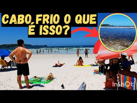 CABO FRIO HOJE 07/03/26 🏖 PRAIA DO FORTE LOTADA CARIBE OU MAR DE ALGAS?