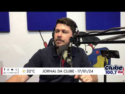 Jornal da Clube - 17/01/24 - Edição do Almoço