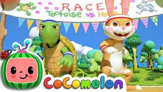 The Tortoise and the Hare  CoComelon Nursery Rhyme