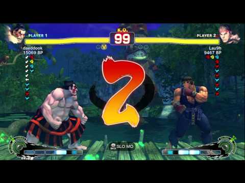 Laugh [Ryu] vs daeddook [Honda] 2/2 SSF4 Japanese Online Ranked Matches - TRUE-HD