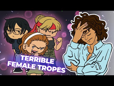 AWFUL Stereotyped Female Character Tropes in Cartoons