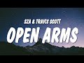 SZA Open Arms Lyrics Ft Travis Scott