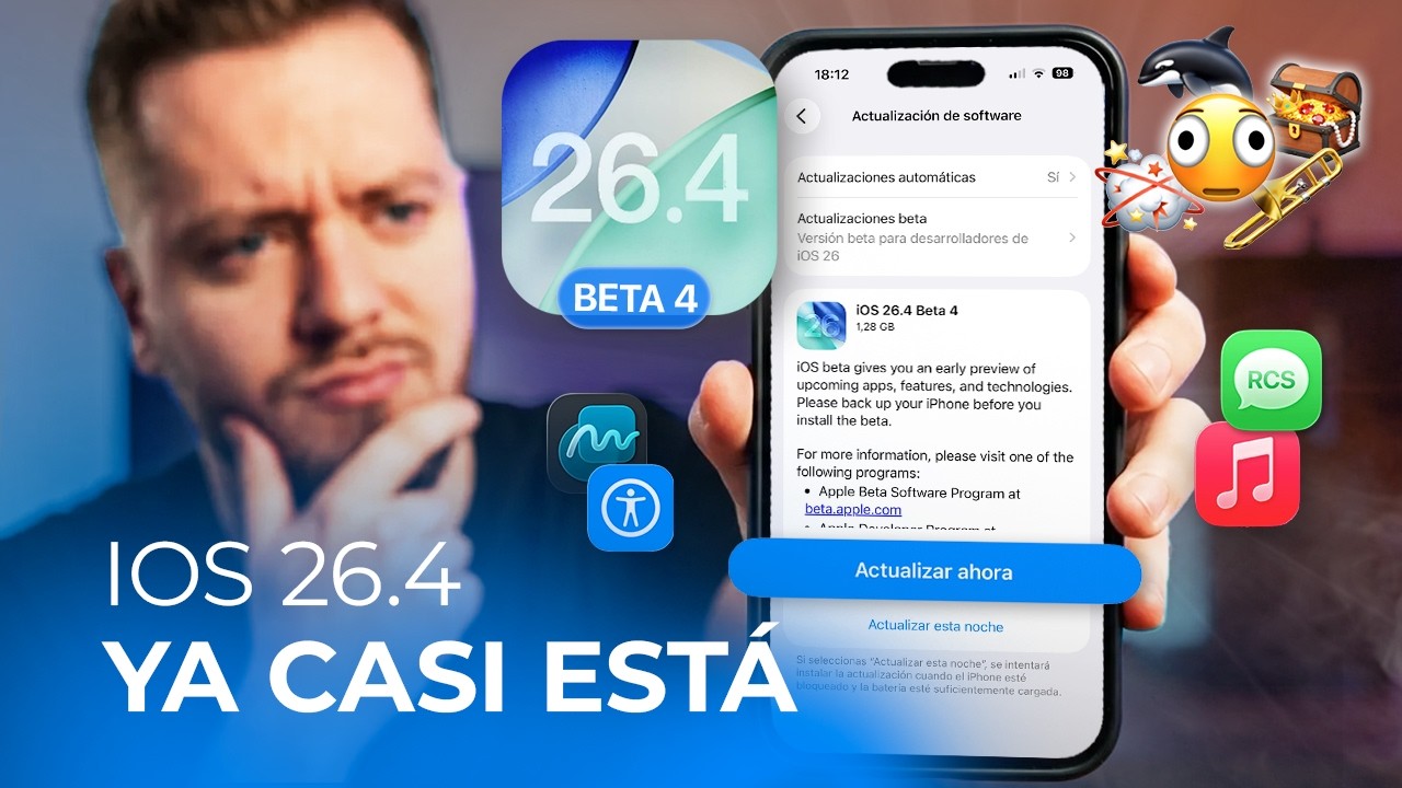 iOS 26.4 Beta 4: la ÚLTIMA BETA antes de la versión final