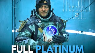 Death Stranding 2 - Full Game - 100% Platinum Walkthrough Longplay PS5 Pro - No Commentary