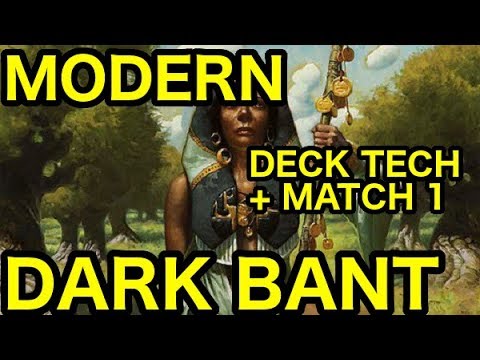 [MODERN] Dark Bant vs. 5c Humans (Deck Tech + Match 1)