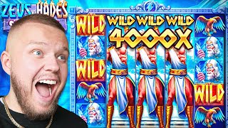 ZEUS VS HADES DROPPED A MASSIVE BONUS! (Big Slot Win!?)