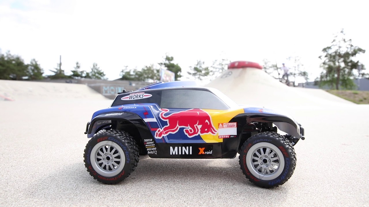 RC auto Red Bull X-raid Buggy 1:16