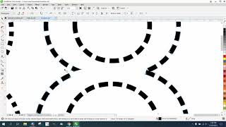 Corel Draw Tips &amp; Tricks Dash or dotted line for the number 8