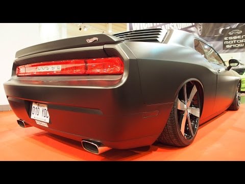 Dodge Challenger 2009 Royal Freshness Tuning 3500 cc V6 250 hp, Noirwheels Airliners 9j x R22