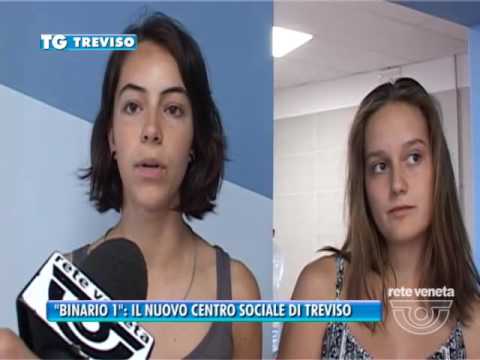 TG TREVISO (22/07/2016) - “BINARIO 1” : IL NUOVO CENTRO SOCIALE DI TREVISO