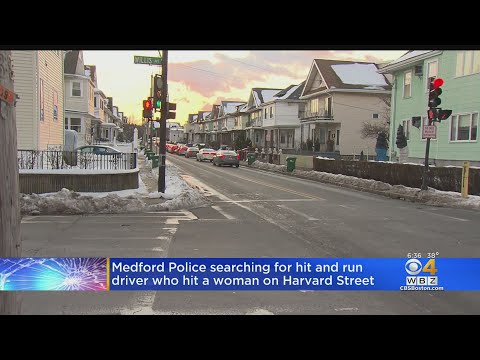 Hit-And-Run In Medford Leaves 22-Year-Old Woman Seriously Injured, Police Search For Driver