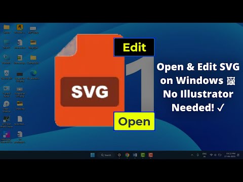How to Open & Edit SVG Files on Windows (Free Tools)