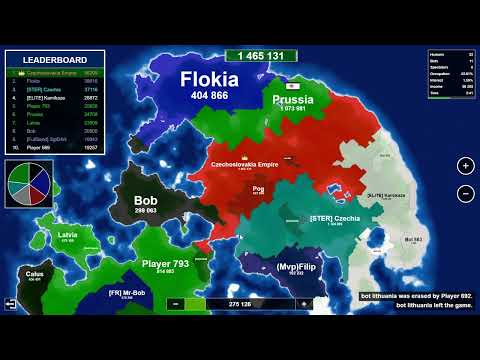 My Entire Team Died But I Still Won! Territory Games io - Territorial IO