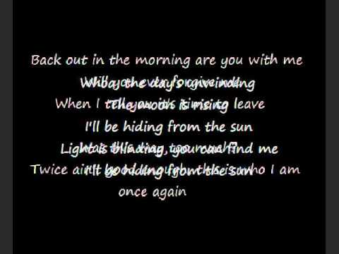 Default - Hiding From the Sun (with lyrics)