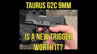 Taurus G2C, factory trigger vs. new trigger from Keep Tinkering.  #taurus #taurusg2c