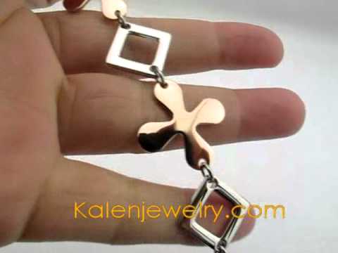 Stainless Steel Stamping Bracelets - KJB130116