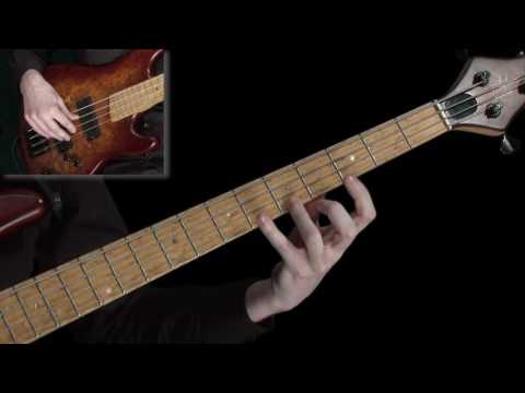 Learn Bass - 4 fret technical exercise