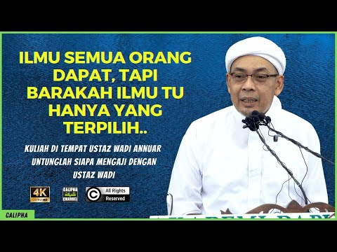 USTAZ AHMAD RIZAM - ILMU SEMUA DAPAT, TAPI BARAKAH ILMU TU HANYA YANG TERPILIH