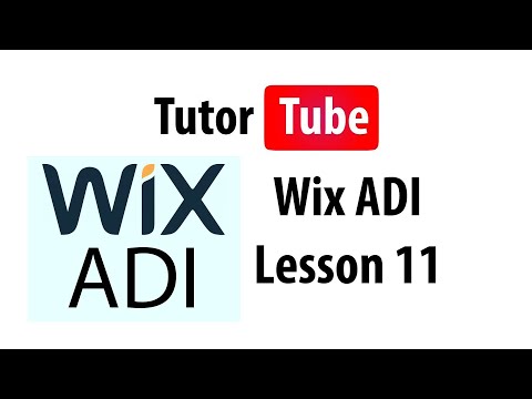 Wix ADI Tutorial Lesson 1 Signing Up and Choosing Layout