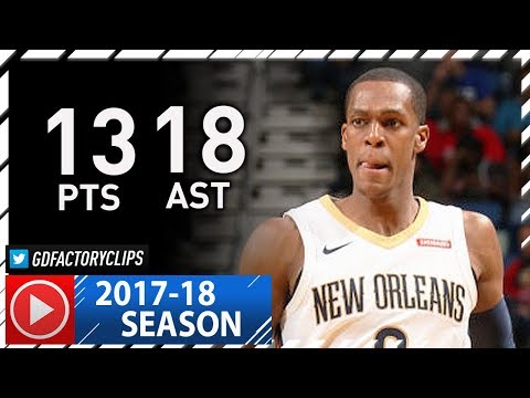 Rajon Rondo Full Highlights vs Sixers (2017.12.10) - 13 Pts, 18 Assists