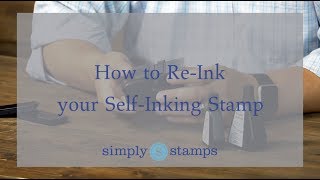 How to Re-Ink a Self-Inking Stamp