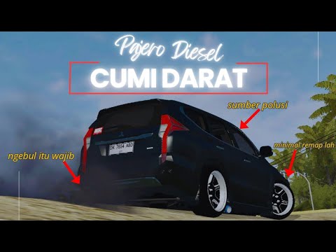 MITSUBISHI PAJERO SPORT DAKAR 2016 CUMI DARAT STYLE | MOD BUSSID DETAIL