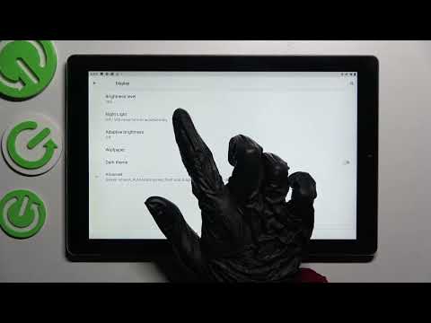 How to Turn On / Turn Off Automatic Display Brightness on CHUWI HiPad X // Adaptive Brightness
