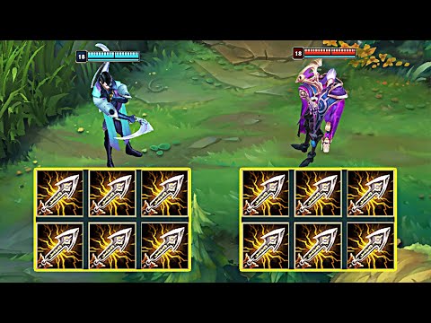 APHELIOS vs JHIN 6x INFINITY FULL BUILD FIGHTS & Best Moments!