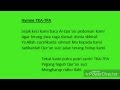 MARS TPA Hymne TPA Sejak Kecil Instrument Instrumental Karaoke