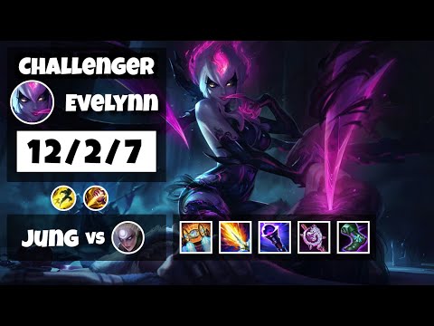 Evelynn 11.14 S11 Jungle Challenger Replay (12/2/7) - EU