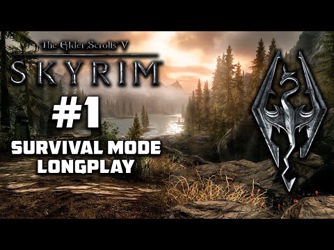 The Elder Scrolls V: Skyrim Special Edition 2024 | Survival Mode Longplay | No Commentary Episode 1