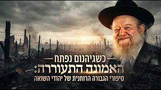 כשגיהנום נפתח — האמונה התעוררה: סיפורי הגבורה הרוחנית של יהודי השואה | הרב יוסף צ. בן פורת