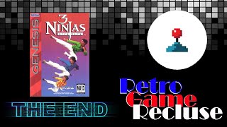 3 Ninjas Kickback (1994) Sega Megadrive Genesis ending [Retro Gaming]