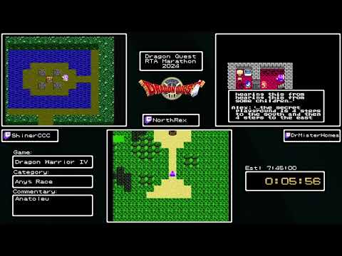 Dragon Quest RTA Marathon 2024 - Dragon Warrior IV by shinerccc, northrex, and drmisterhomes