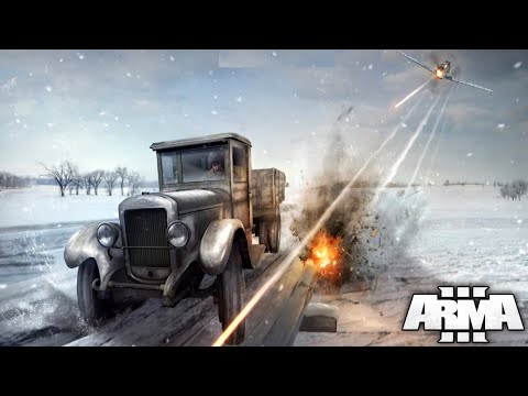 BF109G spots Soviet truck and Follows him to his base!