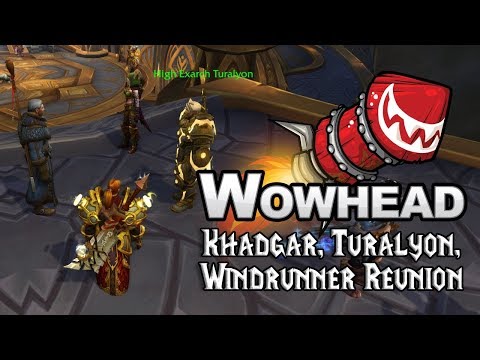 Khadgar, Turalyon, Windrunner Reunion - Patch 7.3