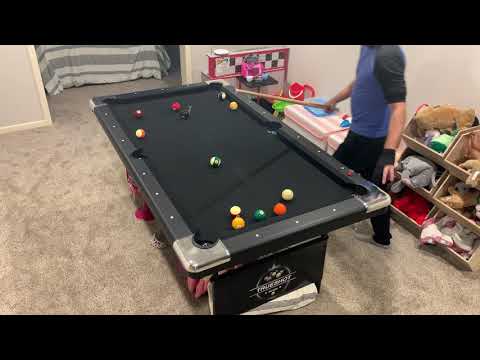 Fat Cat Trueshot Foldable 6 Ft. Pool Table | Magic Ball Rack | 15 Ball Run out