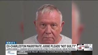 VIDEO: Former Charleston judge pleads not guilty to child sexual abuse material charges