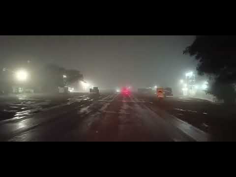 SITUAÇÃO DIFÍCIL ÁGUAS VERMELHA MINAS GERAIS BR 116 NEBLINA E BURACOS 